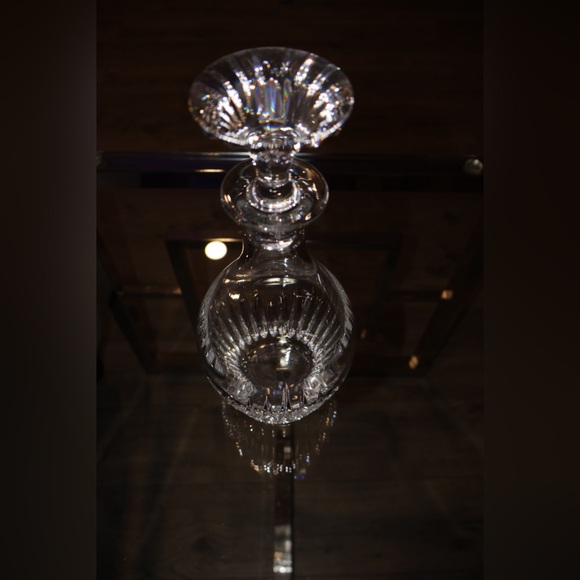 BACCARAT FRANCE 'MASSENA' Crystal Decanter Handcrafted, 11.25" Tall & 30 Ounces - Picture 10 of 14